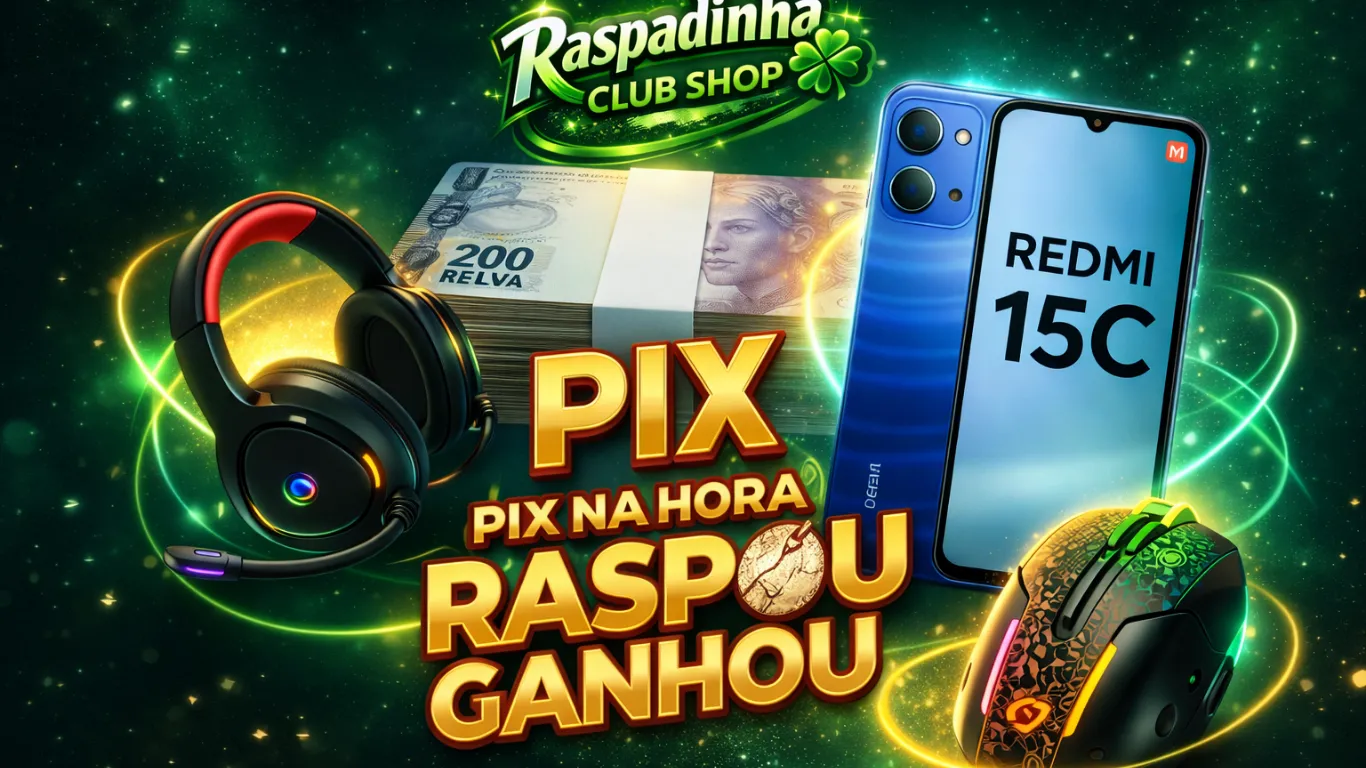 ⚡ PIX RELÂMPAGO – R$0,25 -  PRÊMIOS DE ATÉ R$ 1.000,00